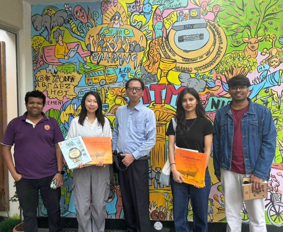 University of Tsukuba students at IIT Madras